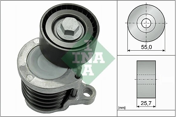 Натяжитель ремня MERCEDES С220/250/300 BlueTec W205, GLC220/250d X253 534059110 534059110 INA