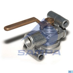 Кран BPW MAN SCANIA запорный (M22х1.5) SAMPA 095012 SAMPA