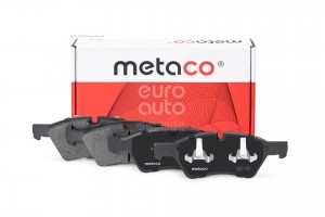 Колодки тормозные передние к-кт 3000089 3000089 METACO