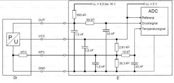 Датчик абсолютного давления воздуха FIAT Doblo (06-) BOSCH 0 261 230 245 BOSCH