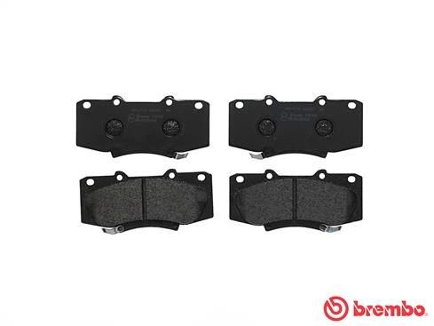 P83140 колодки дисковые передние!\ Toyota Hilux 2.5D-4D 07> P83140 BREMBO