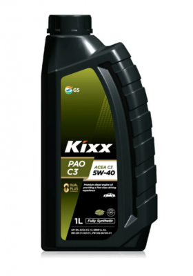 Масло моторное KIXX PAO C3 5W40 синт.1л L2092AL1E1 KIXX