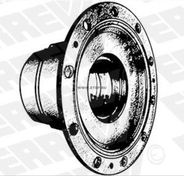 ступица! передняя\ Iveco EuroCargo/Fire, EuroTrakker Cursor, Tector 713784 ERREVI
