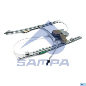 Стеклоподъемник электрический правый DAF LF45/IV, LF55/IV; Renault Midlum /DXi 5 078294 SAMPA