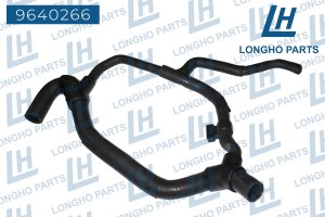 Патрубок RENAULT Kangoo системы охлаждения LONGHO 9640266 LONGHO PARTS