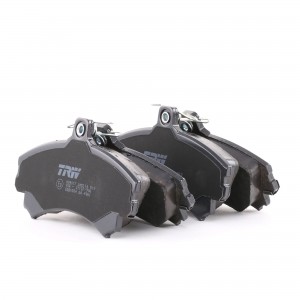 Колодки тормозные MITSUBISHI Colt передние (4шт.) TRW GDB1584 TRW