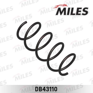 Пружина передней подвески NISSAN NOTE 1.4 06- (LESJOFORS 4062077) DB43110 DB43110 MILES