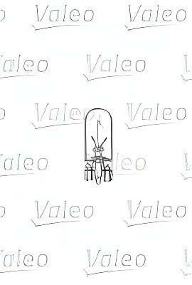 Лампа 12V W3W W2.1x9.5d блистер (2шт.) Essential VALEO 032 114 VALEO PHC