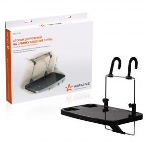 Столик в салон автомобиля многофункциональный на руль 35.5х23.5х2см черный AIRLI ATC-F-02 AIRLINE