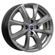 КиК Арнар 16.0 / 7.0J PCD 5x100.00 ET 38.00 ЦО 67.10 Литой / Антрацитовый 76066 K K WHEELS