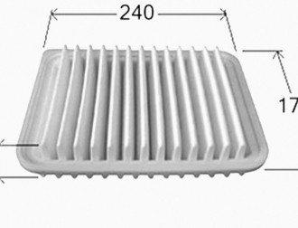 Фильтр воздушный TOYOTA COROLLA E15/18 A21013 A21013 AZUMI