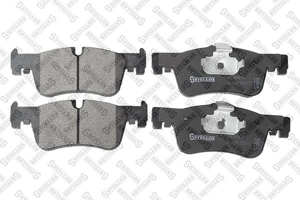 колодки дисковые п.! с антискр. пл.\ BMW F20/F21 1.4/1.6/1.4D-1.8D 10> 000-401B-SX STELLOX