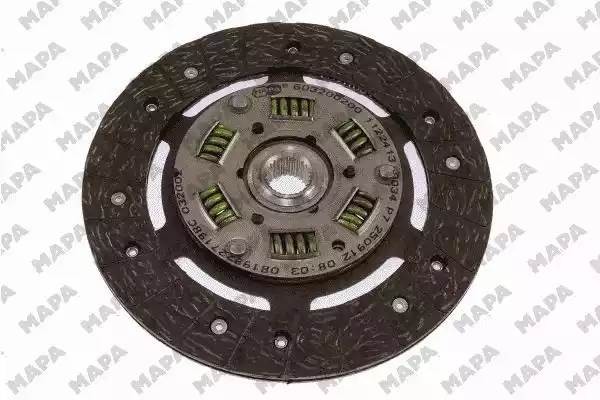 к-кт сцепления! без подш.\ Dacia Logan/Logan MCV/Logan Van 1.6/1.5CDi 07> 015200109 MA PA