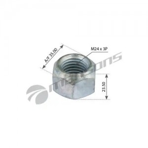 MAN/VOLVO/RVI/BPW M24x3 ключ-SW36 DIN980-10 WN355 MANSONS