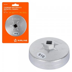Съемник масляного фильтра 95 мм "AIRLINE" (чашка 15 граней) ATFC018 AIRLINE