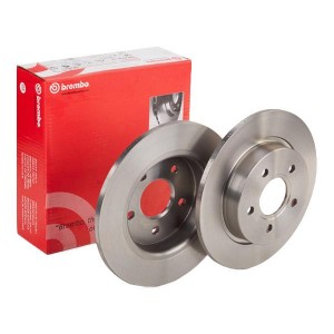 08.A725.10 диск тормозной задний!\ Ford Focus III 1.6-2.0 11> 08A72510 BREMBO