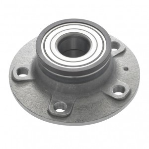 Ступица колеса задняя с подшипником AUDI A4 IV/A5/A6 IV 07- (SKF VKBA6650) DB831 DB83192 MILES