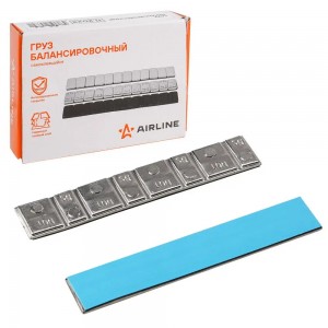 Груз балансировочный самоклеящийся свинцовый, 4*5гр/4*10гр, тонкий, 50 шт ATRK190 AIRLINE