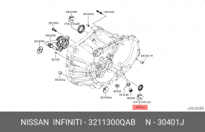 RENAULT LAGUNA/SAFRAN 3211300QAB NISSAN