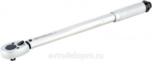 Ключ динамометрический 1/2" 70-350 Нм предельный "АвтоДело" Professional (длина  40345 AVTO DELO