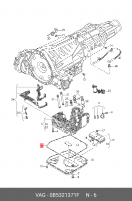 AUDI A4 [B8]/ A5/S5/ A6 [C7,4G] 0B5 321 371 F VAG