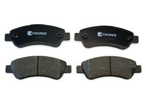 Тормозные колодки задние Low Metallic C12CR0021 C12CR0021 CWORKS