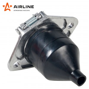 Разъем электрический прицепа ISO 3731 Type S 7-полюсный (розетка металл) AIRLINE ATE33 AIRLINE