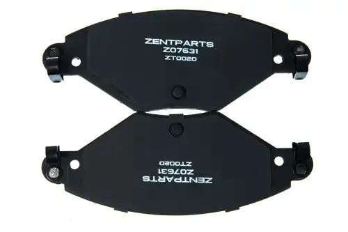 колодки дисковые передние!\ Citroen C5 2.0i 16V/2.0HDi 00> Z07631 ZENTPARTS
