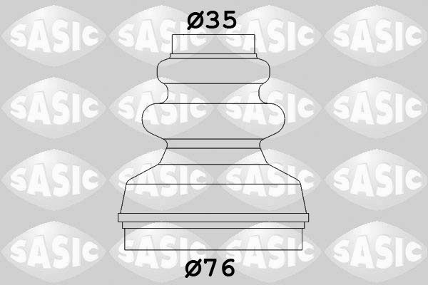Пыльник ШРУСа внутренний CITROEN C4 2873813 2873813 SASIC