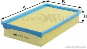 Фильтр воздушный AG205 AG 205 GOODWILL