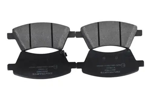 колодки тор. диск. перед. с антиск. пл.! (P23105) Fiat Sedici 1.6-2.0 06-14 Z07760 ZENTPARTS