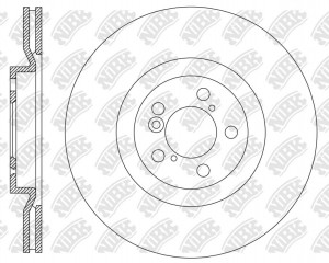 Диск тормозной HAVAL Jolion Suv передний (1шт.) NIBK RN2327 NIBK