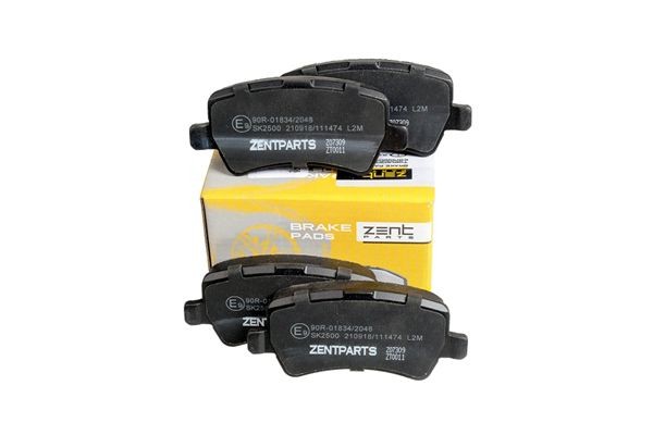 колодки дисковые задние! Ford Galaxy/Mondeo/S-max, Volvo S80 1.6-4.4/D/TDCi 06> Z07309 ZENTPARTS
