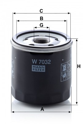 MERCEDES BENZ CITAN W415 (2000>) W7032 MANN FILTER