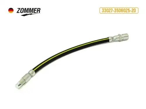 Шланг тормозной ГАЗель Бизнес (передний) 4*4 п/привод 33027350602520 ZOMMER