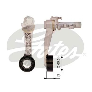 PEUGEOT 206/ 207/ 308/ CITROEN C4 T39127 GATES