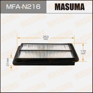 ФИЛЬТР ВОЗДУШНЫЙ MFAN216 MFAN216 MASUMA