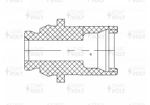 Наконечник катушки зажигания STC 1910 START VOLT