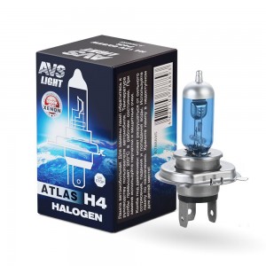 лампа! (H4) 55/60W 12V ATLAS 5000K коробка 1шт.\ A78889S AVS