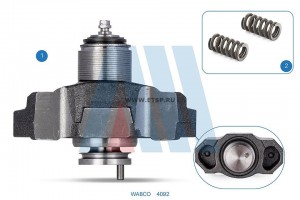Ремкомплект суппорта Wabco MAXX 22T (механизм регулировки) Комплект механизма ре 4092 ALCAN