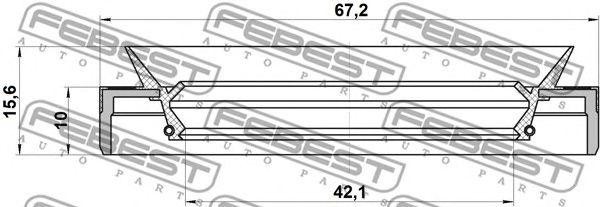BMW / RANGE ROVER 95MEY-44671016C FEBEST