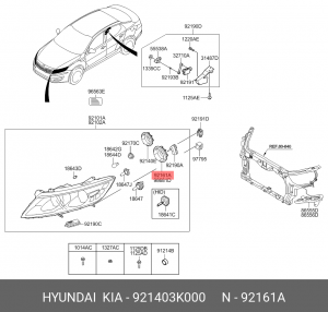KIA /HYUNDAI 921403K000 HYUNDAI KIA