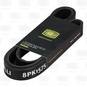 Ремень генератора для а/м КАМАЗ дв. Cummins Eвро-4 "TRIALLI" 8PK1575 TRIALLI