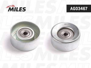 ЗАМЕНА НА AG03287 Ролик ремня приводного MITSUBISHI 1.8-2.4 08- AG03467 AG03467 MILES