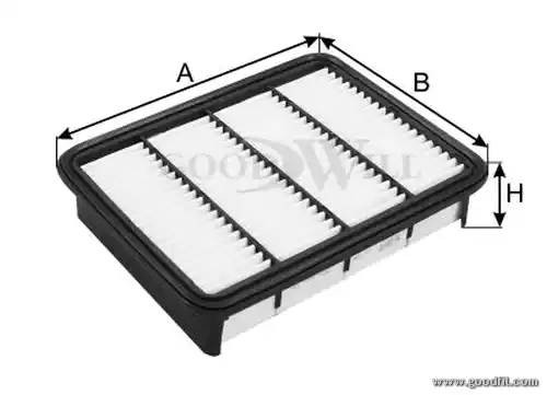 Фильтр воздушный AG104 AG 104 GOODWILL