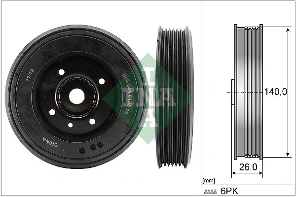 SKODA OCTAVIA/AUDI A4[B8]/VW TIGUAN 544015810 INA