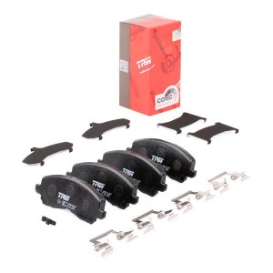 Колодки передние CHRYSLER SEBRING (JS), DODGE CALIBER, MITSUBISHI ASX GDB4142 GDB4142 TRW