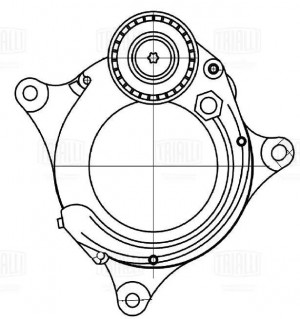 Ролик привод. ремня BMW X5 G05 (18-)/3 G20 (18-) 2.0d/3.0d [B47; B57] (с натяж.  CM 5684 TRIALLI