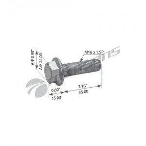 Болт SAF крепления суппорта (M16x1.5x55) MANSONS 600.198 MANSONS