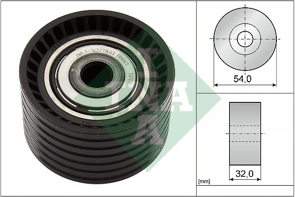 Ролик обводной ГРМ RENAULT LOGAN 1.6 532077410 532 0774 10 INA